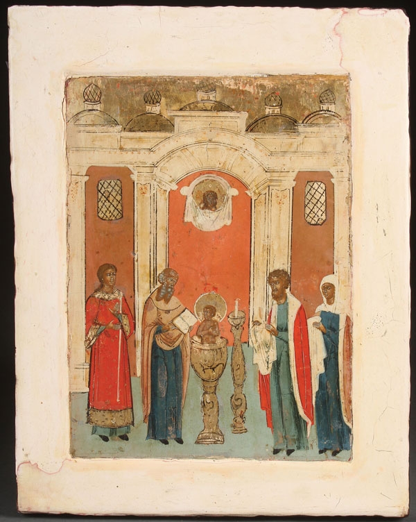 Η Βάπτιση του Αγίου Νικολάου